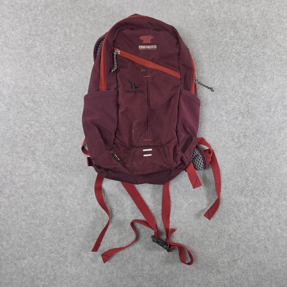 Mountainsmith Cordura Daypack Burgundy Young Life Hiking Backpack